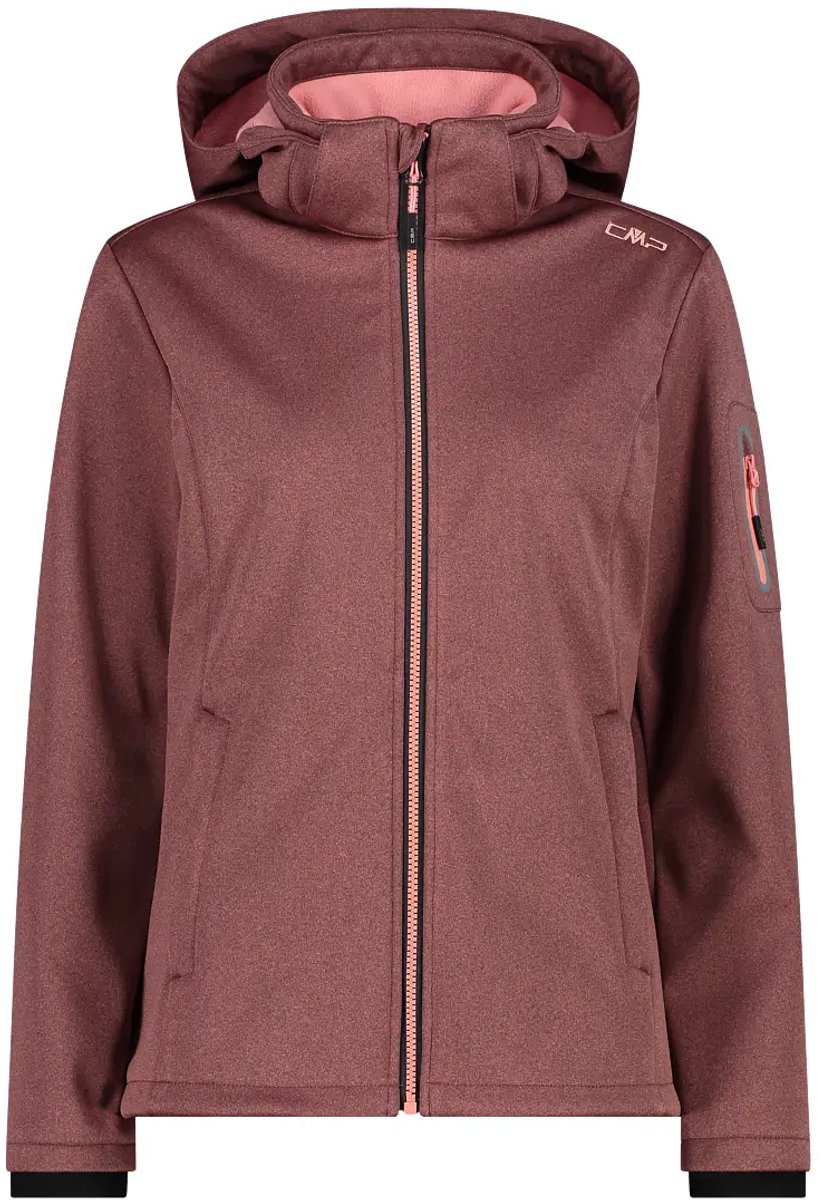 Dames wandeljack met capuchon CMP Darker Orchidea