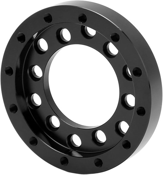 Stuurwiel Adapterplaat - Race Stuur - Race Simulators - CNC Bewerkte Aluminium - 70 mm PCD - Zwart — afbeelding 4