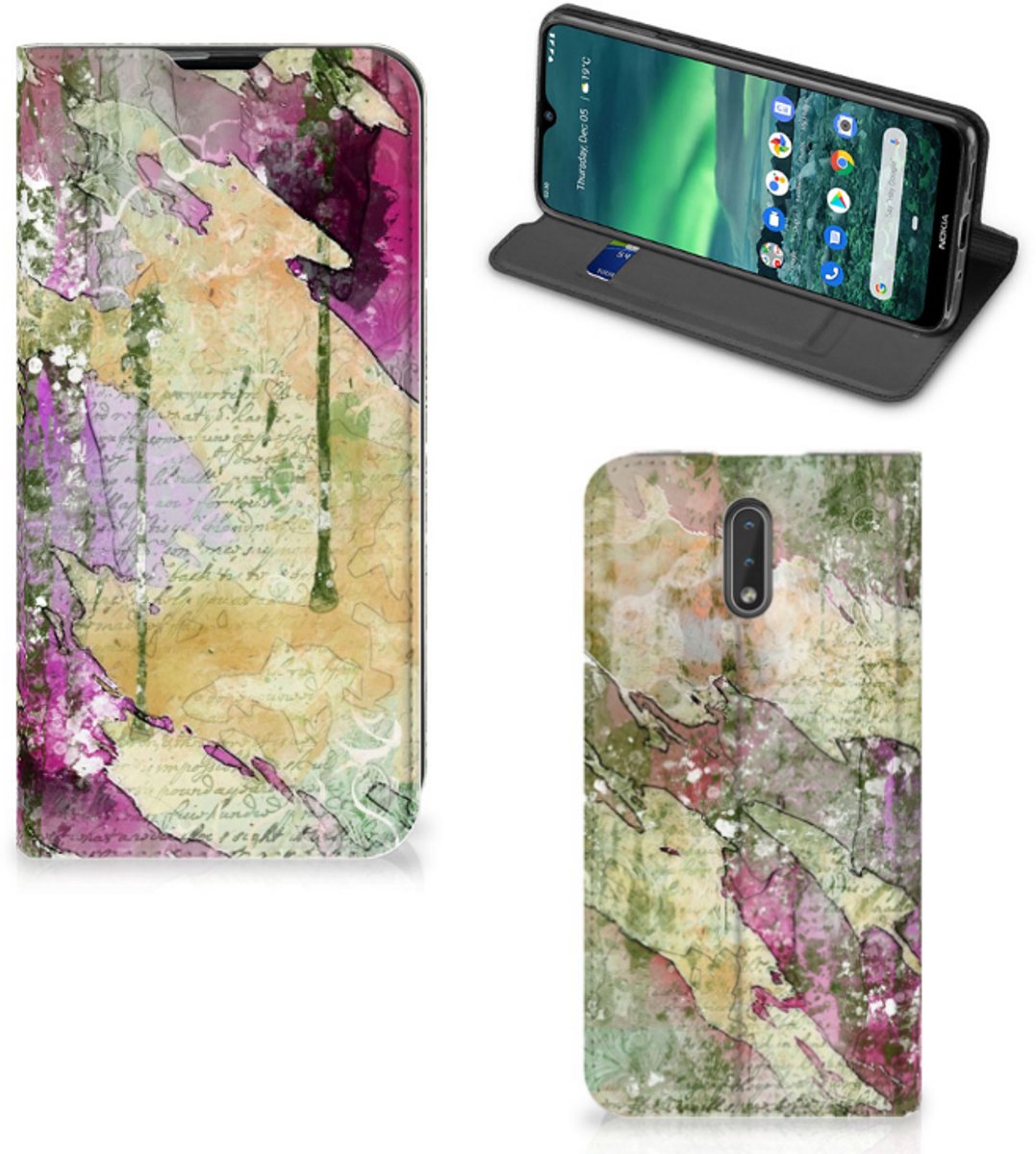 Bookcase Nokia 2.3 Letter Painting