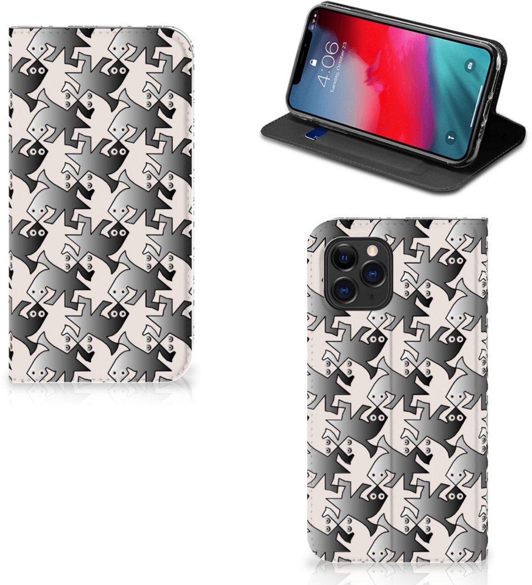 Apple iPhone 11 Pro Hoesje maken Salamander Grey