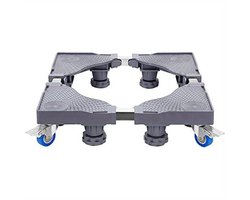 Verstelbare Wasmachine Standaard 40–68 cm – Universeel Onderstel voor Wasmachine, Droger en Koelkast