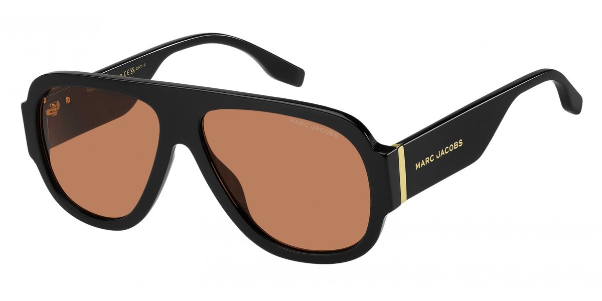 Marc Jacobs MARC 843/S Black orange 59/14/145 MAN Zonnebrillen