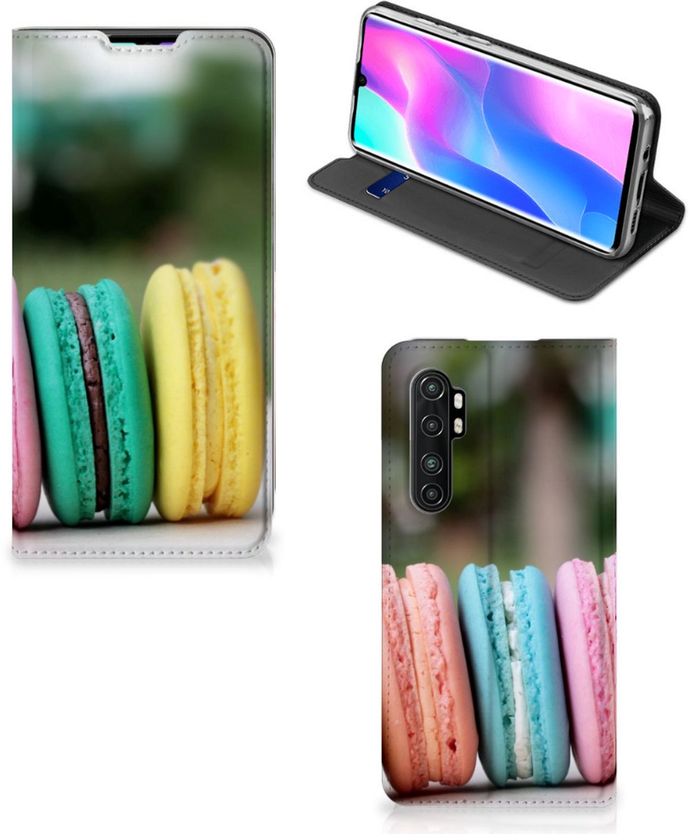 Xiaomi Mi Note 10 Lite Flip Style Cover Macarons