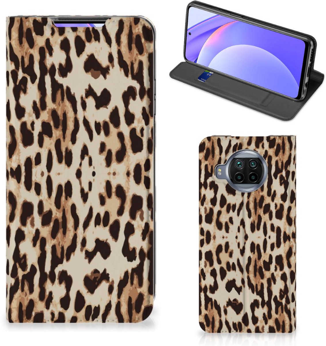 Xiaomi Mi 10T Lite Hoesje maken Leopard