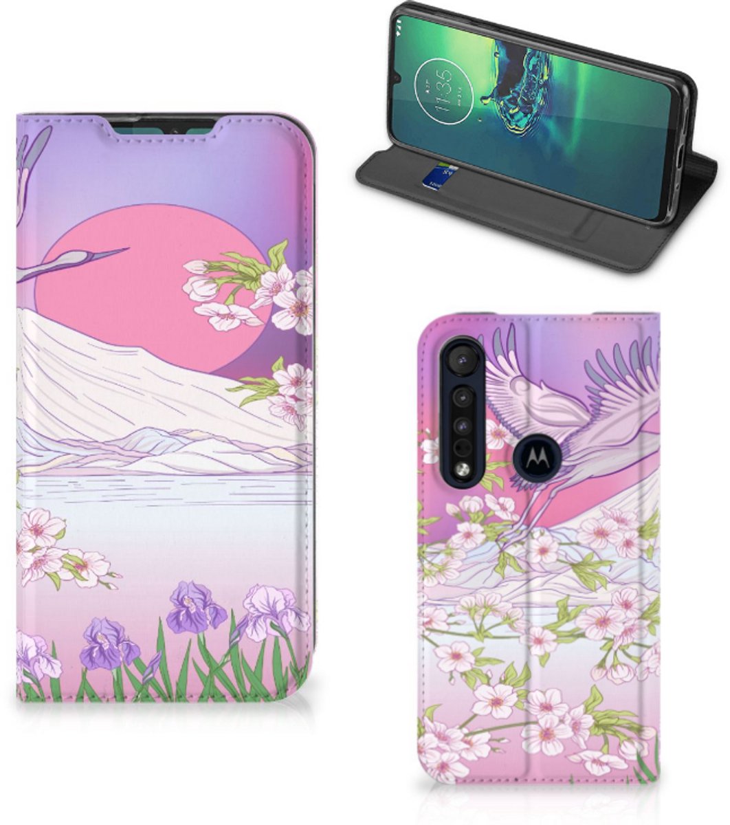 Motorola G8 Plus Hoesje maken Bird Flying
