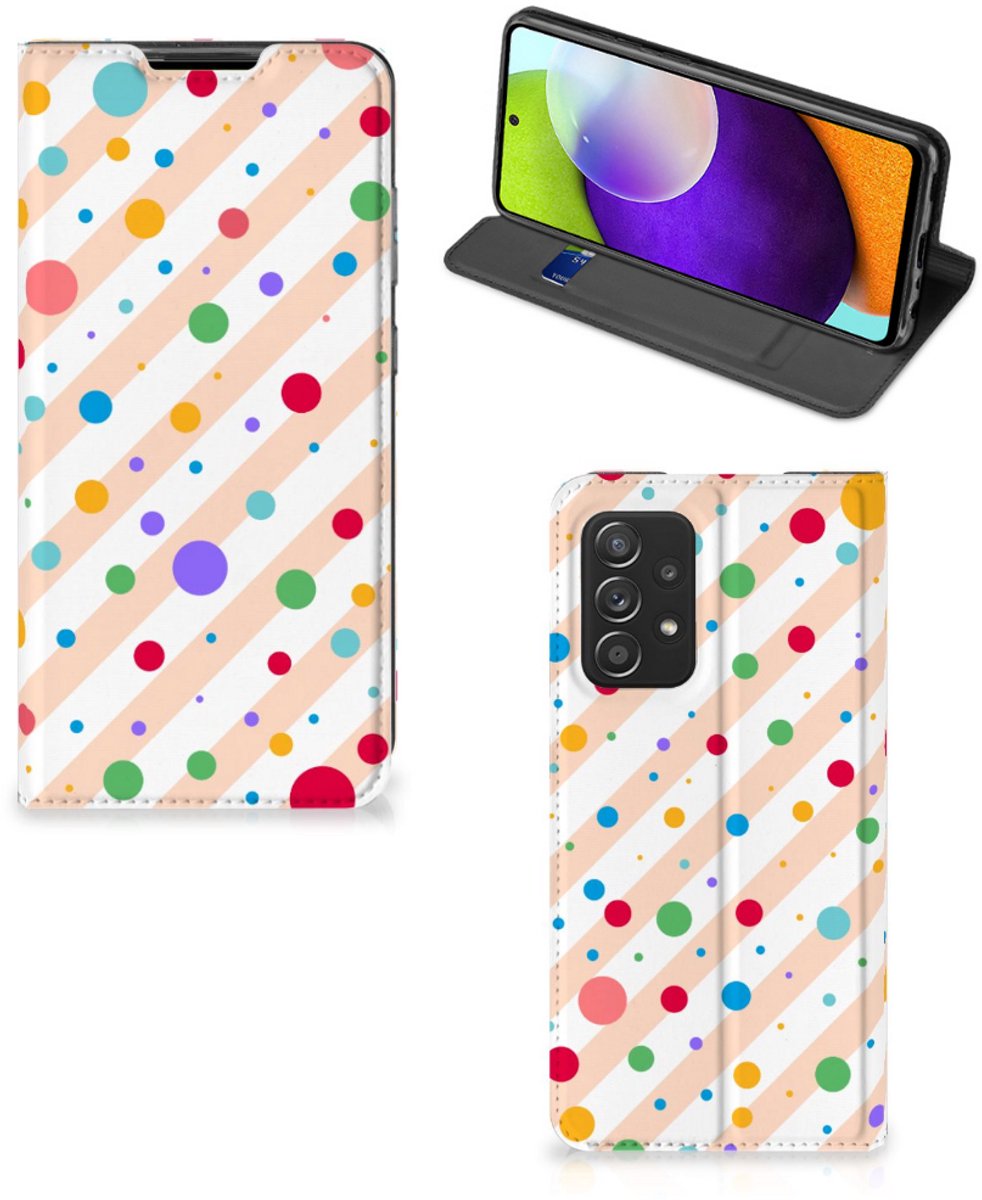Samsung Galaxy A52 Hoesje met Magneet Dots