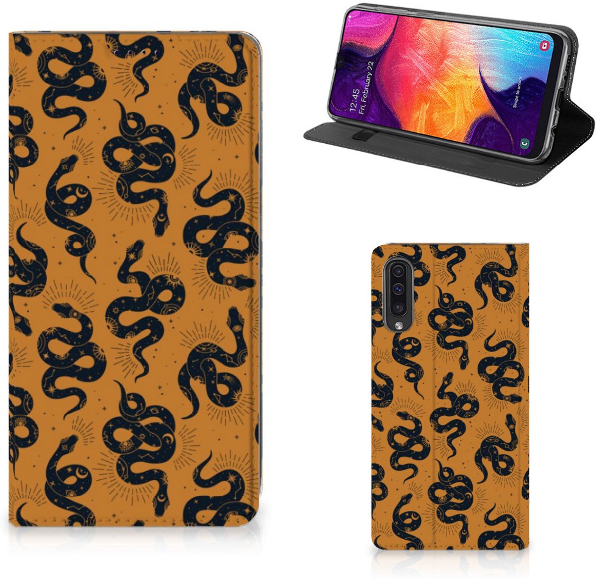 Hoesje maken voor Samsung Galaxy A50 Snakes