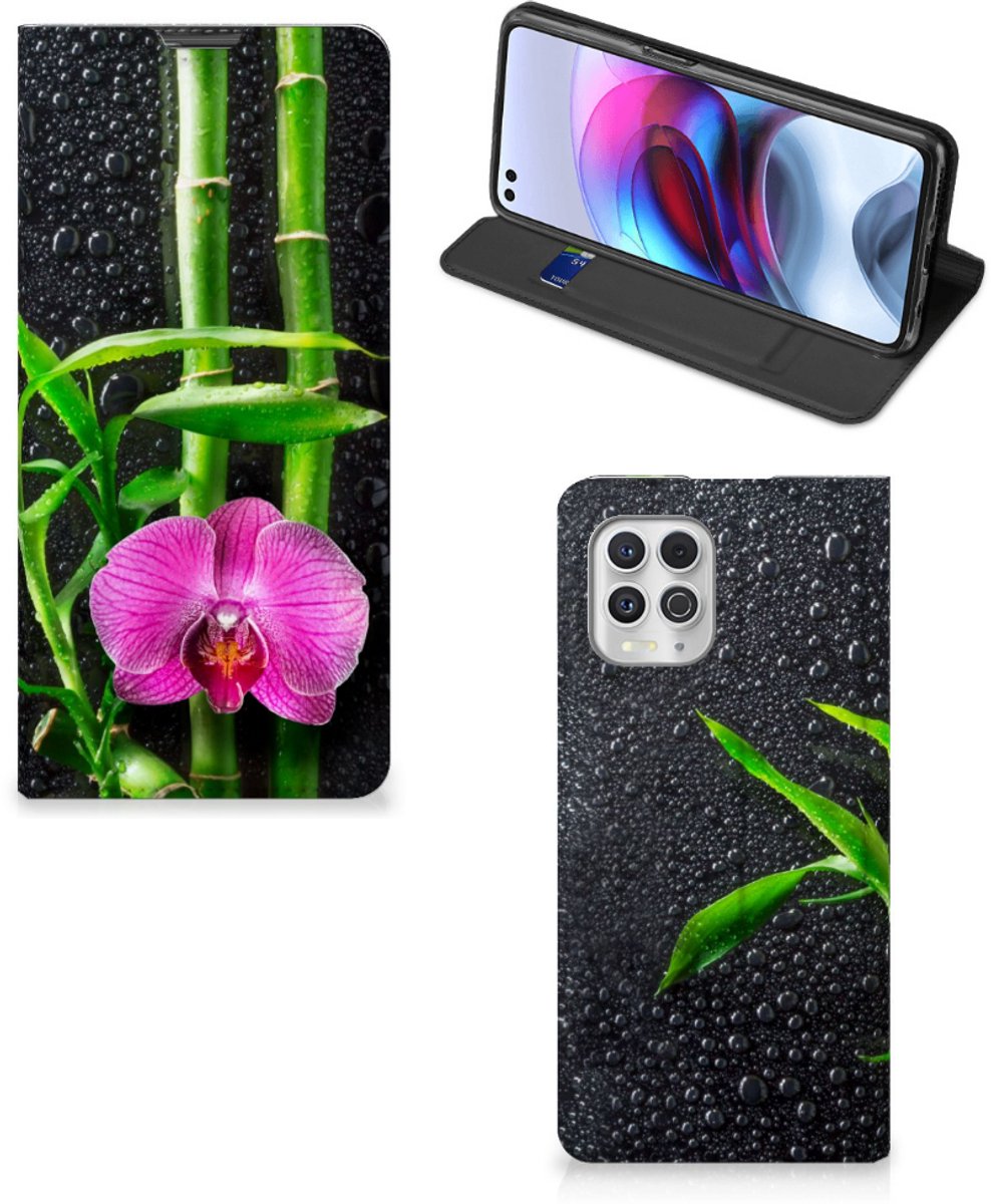 Motorola Moto G100 Smart Cover Orchidee