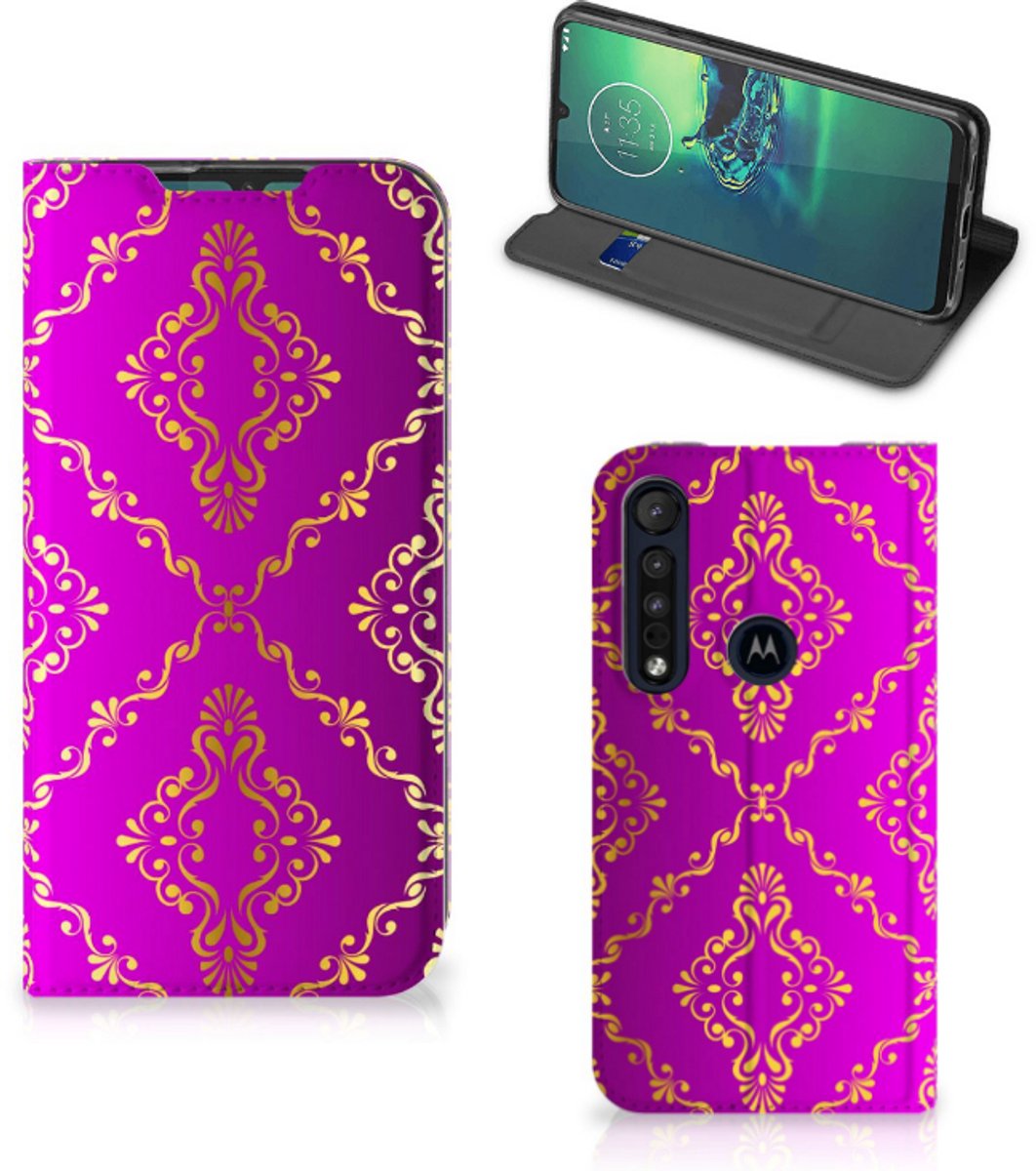 Telefoon Hoesje Motorola G8 Plus Barok Roze