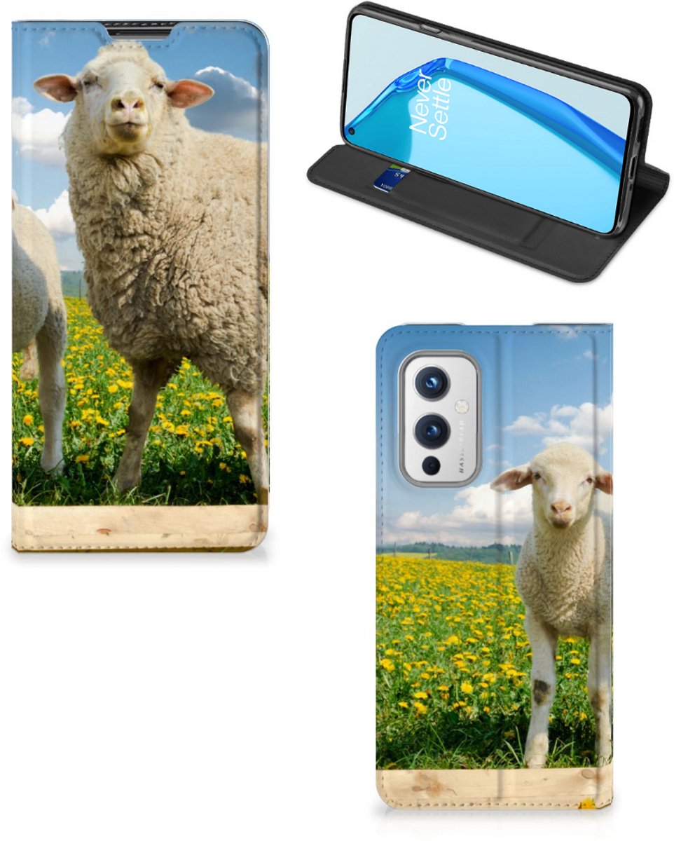 OnePlus 9 Hoesje maken Schaap en Lammetje