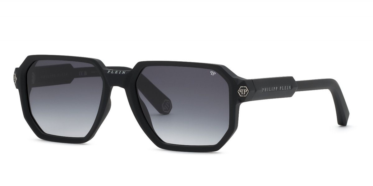 Philipp Plein SPP202M Nero opaco 57/19/150 MAN Zonnebrillen