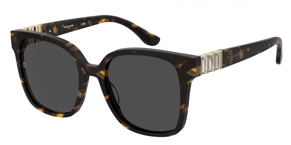 Pierre Cardin P.C. 8537/S Havana 54/18/140 WOMAN Zonnebrillen