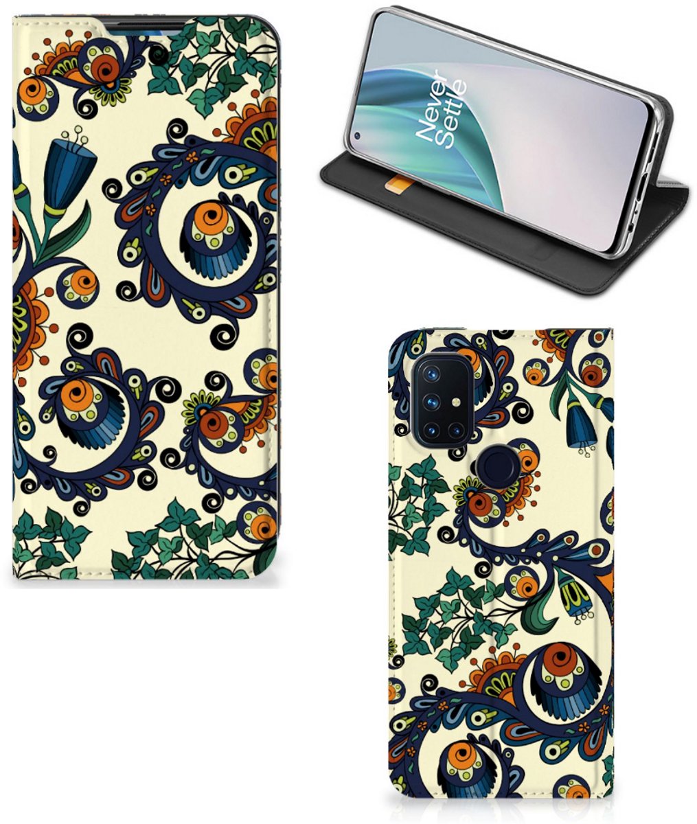 Telefoon Hoesje OnePlus Nord N10 5G Barok Flower