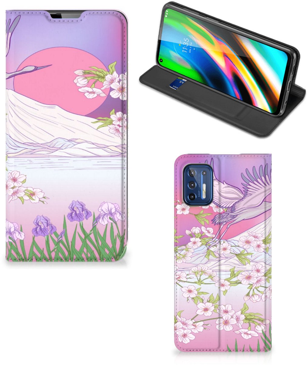 Motorola Moto G9 Plus Hoesje maken Bird Flying
