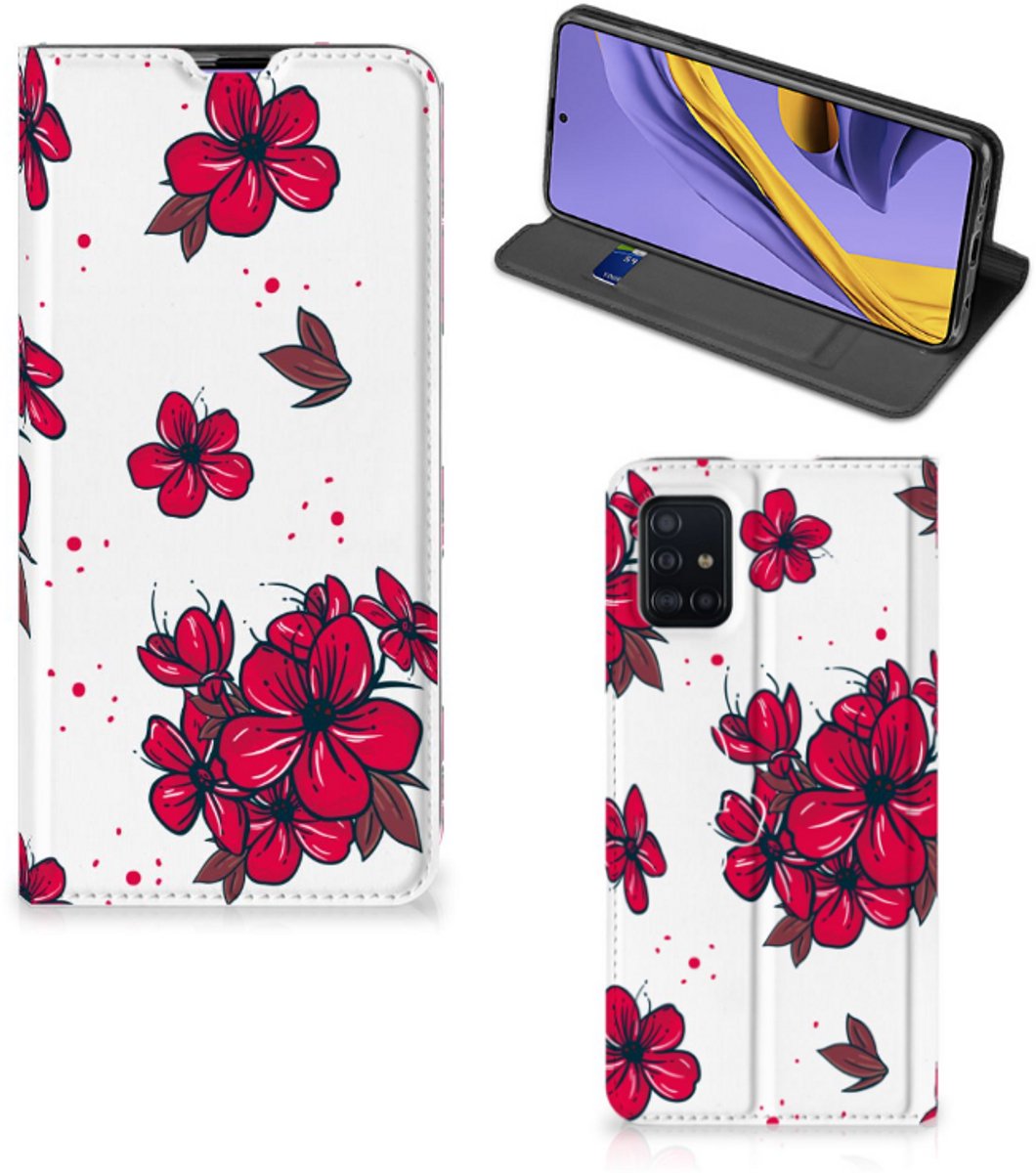 Samsung Galaxy A51 Smart Cover Blossom Red