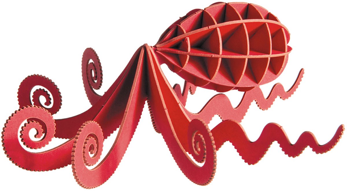 FRIDOLIN 3D Papier Model - Octopus.