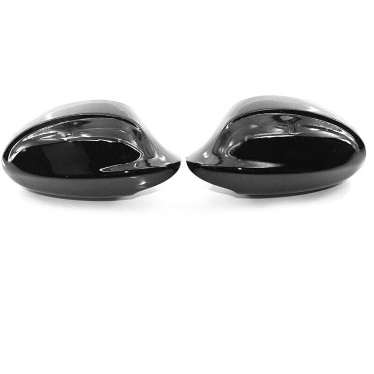 Behuizing van de rechter buitenspiegel voor geschikt voor BMW 3 Serie E90 modellen 318i, 320i, 323i, 325i en 328i (2006-2008), zwart gelakt, geschikt voor dit model.