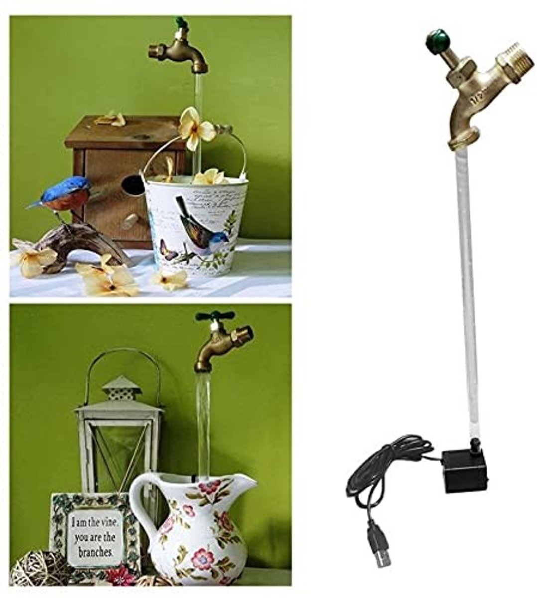 Dailygoods - Cosensi - Onzichtbare Kraanfontein voor Tuindecoratie