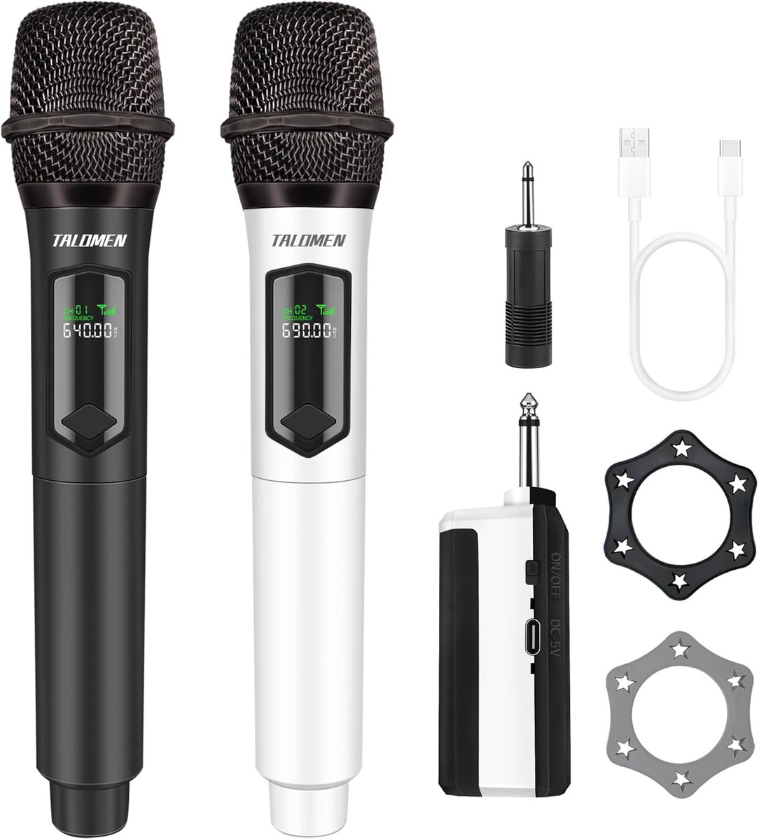 Karaokeset met Draadloze Microfoon - Bluetooth Speaker - Partybox - gebruiksvriendelijk