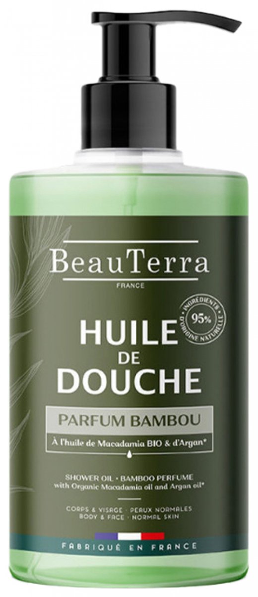 Doucheolie Beauterra Bamboe 750 ml