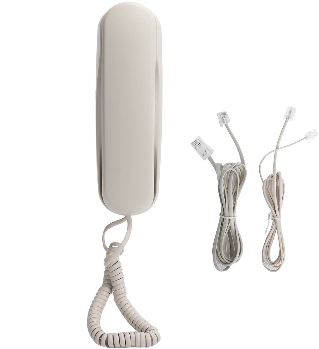Dailygoods - Dailygoody - Landline Telephone - Mini Desktop Telefoon - Wandmontage - Duurzaam - Hoogwaardige Geluidskwaliteit - Geschikt voor Thuis en Kantoor - Co..