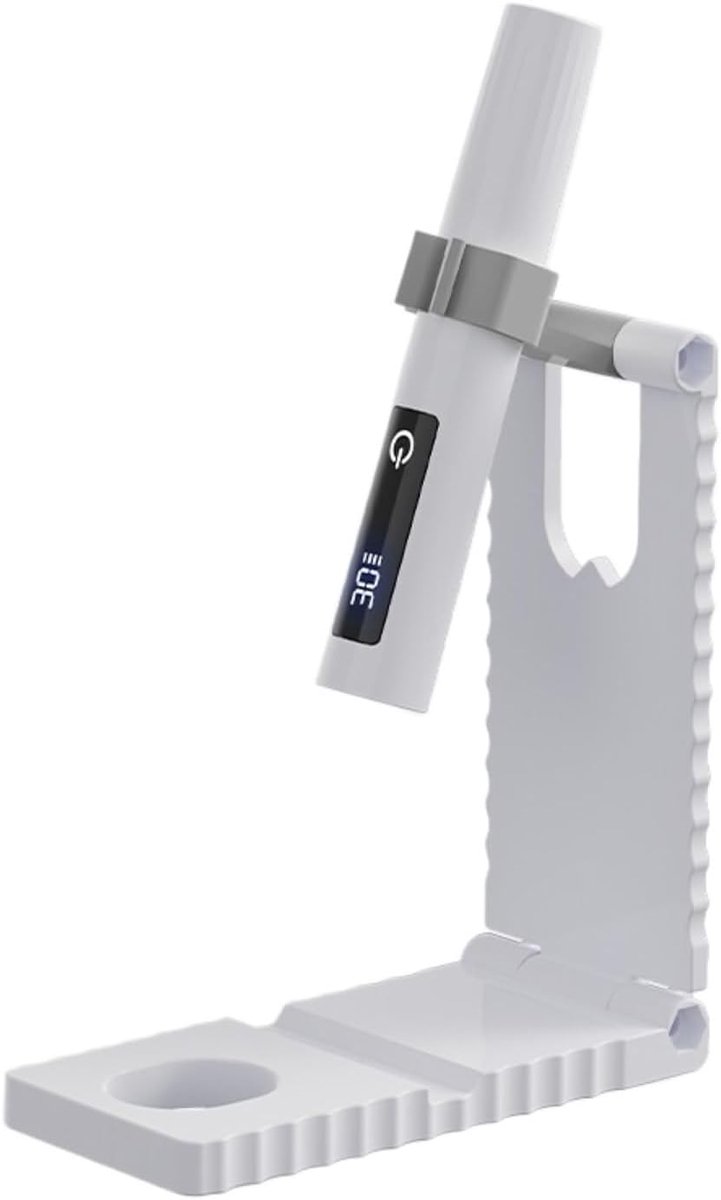 Nageluithardingslamp - Pen-vormige UV Nageldroger - Met Tijdweergave - Handheld Mini Uithardingslamp - Snel Drogend voor Thuisgebruik - Wit