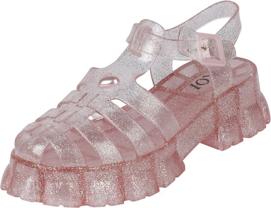 KOI SUNBEAM HEART JELLY SANDALS PINK Dames Sandaal - roze - EU40