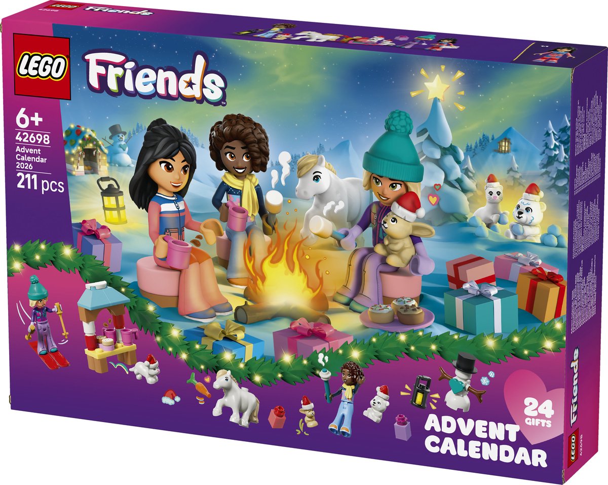 LEGO Friends Adventskalender 2026 - Kerst Speelgoed voor Kinderen 42698 – foto 5