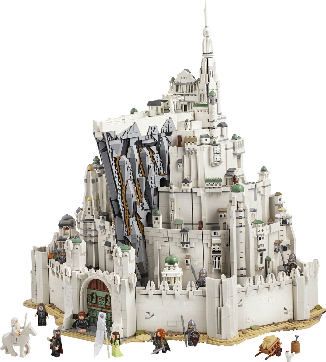 LEGO Icons The Lord of the Rings: Minas Tirith Bouwpakket voor Volwassenen - 11377 — afbeelding 17