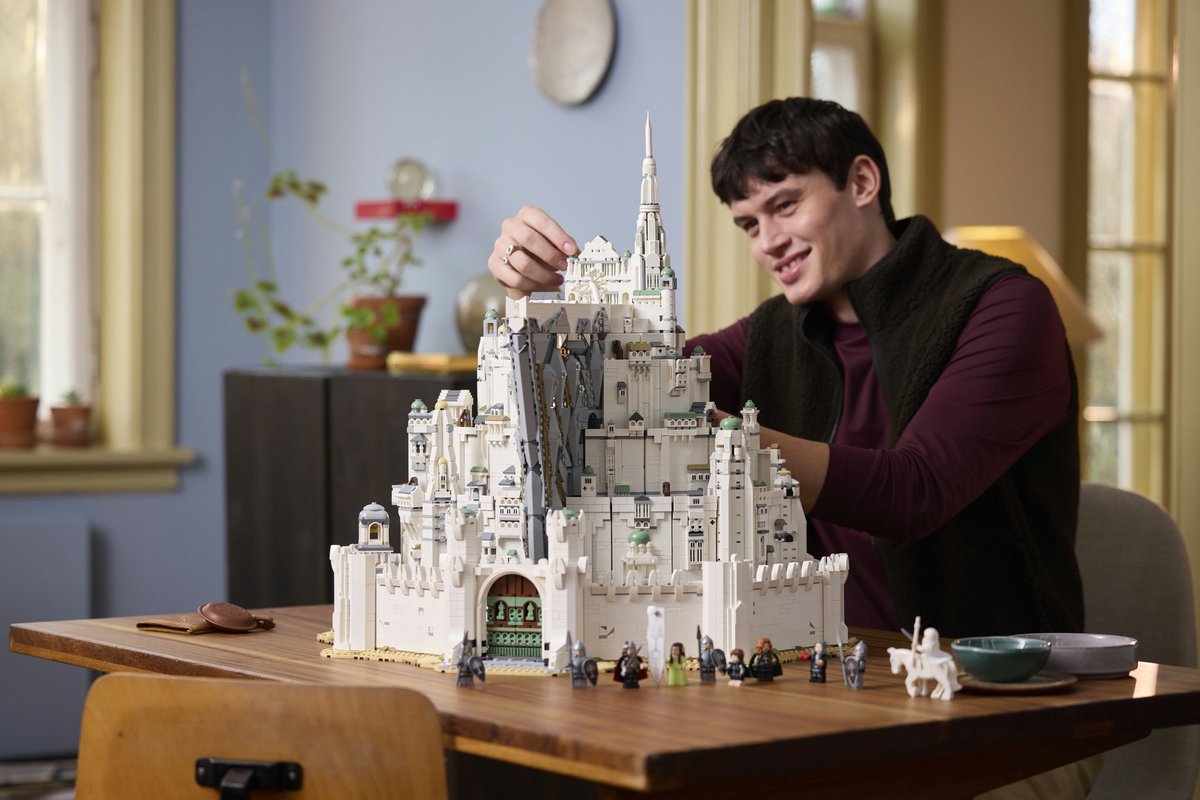 LEGO Icons The Lord of the Rings: Minas Tirith Bouwpakket voor Volwassenen - 11377 — afbeelding 14