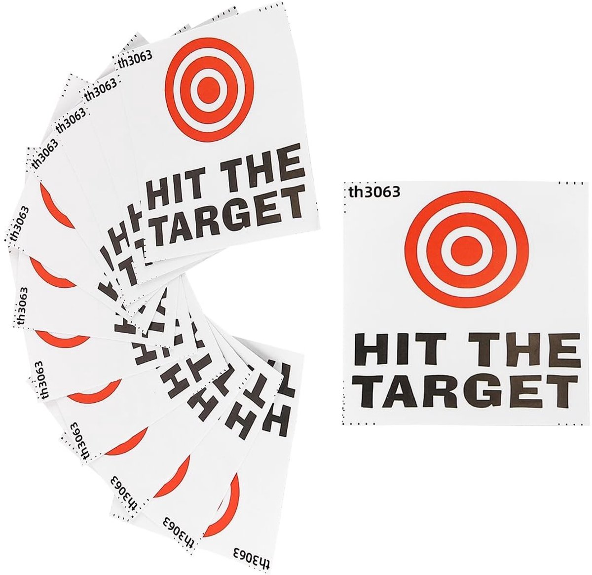Dailygoods - 12 Stuks Toiletdoelstickers voor Zindelijkheidstraining