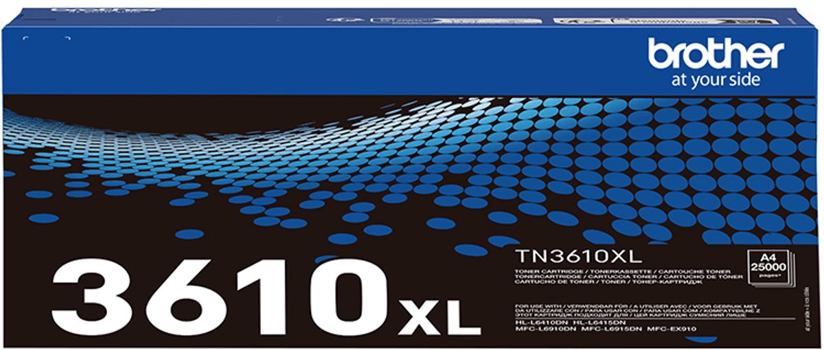 Brother TN-3610XL tonercartridge 1 stuk(s) Origineel Zwart