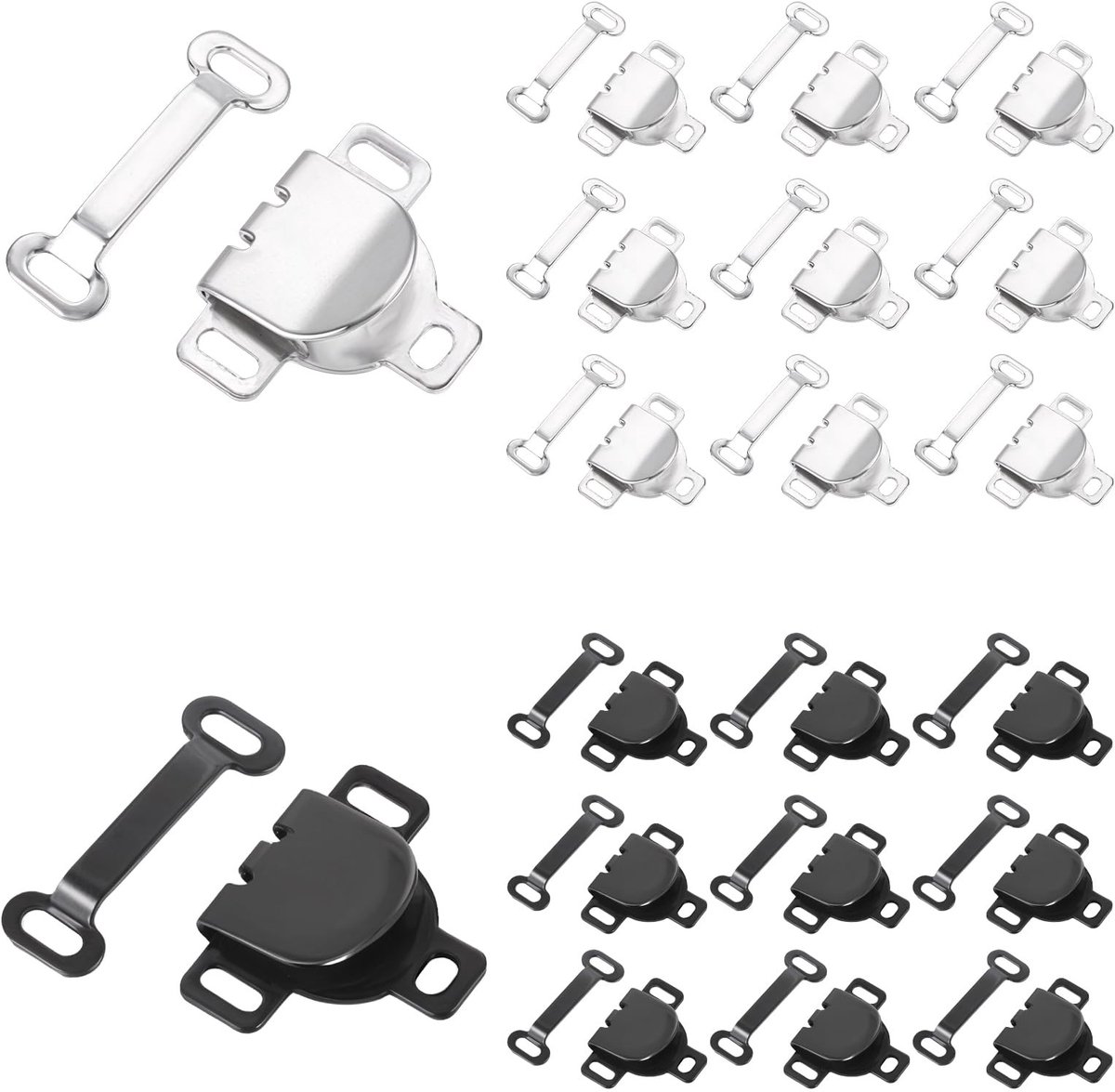 Dailygoods - 20 Sets Broekhaken voor Kleding en Naaiprojecten