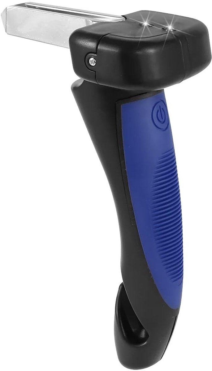 Dailygoods - Dailygoody - Vensterbreker - Auto-instaphulp - Ideaal voor senioren - Blauw-zwart - Handgreep voor auto - Verhoogt mobiliteit - Geschikt voor elke auto