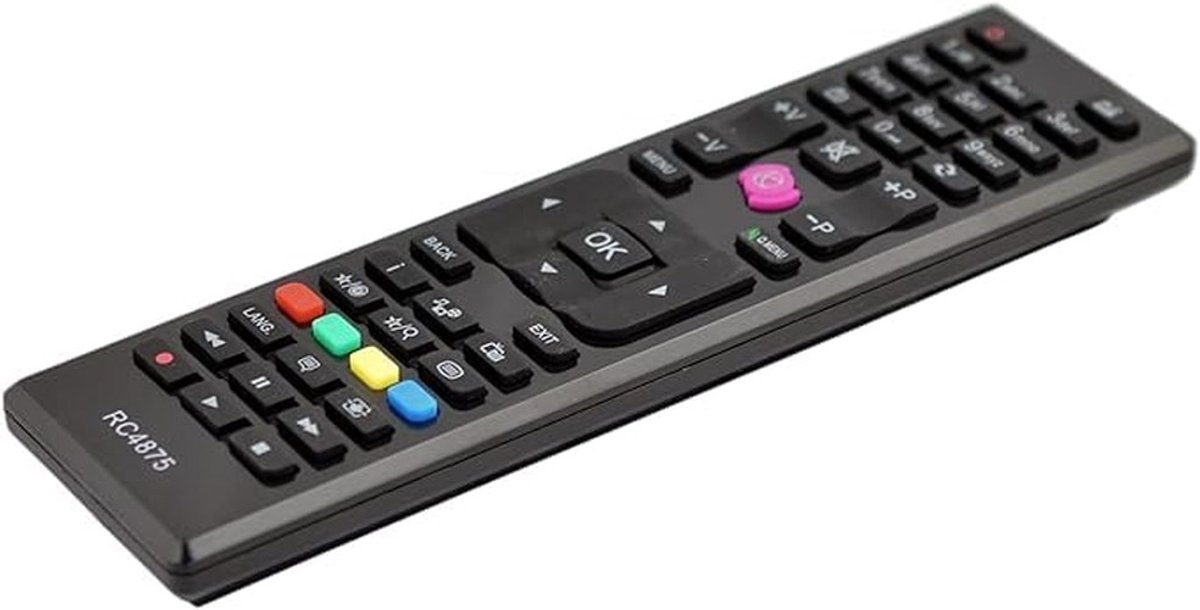 Dailygoods - Dailygoody - Vervangende afstandsbediening - Universele TV-afstandsbediening - Compact formaat - Geschikt voor diverse modellen - Eenvoudig in gebruik