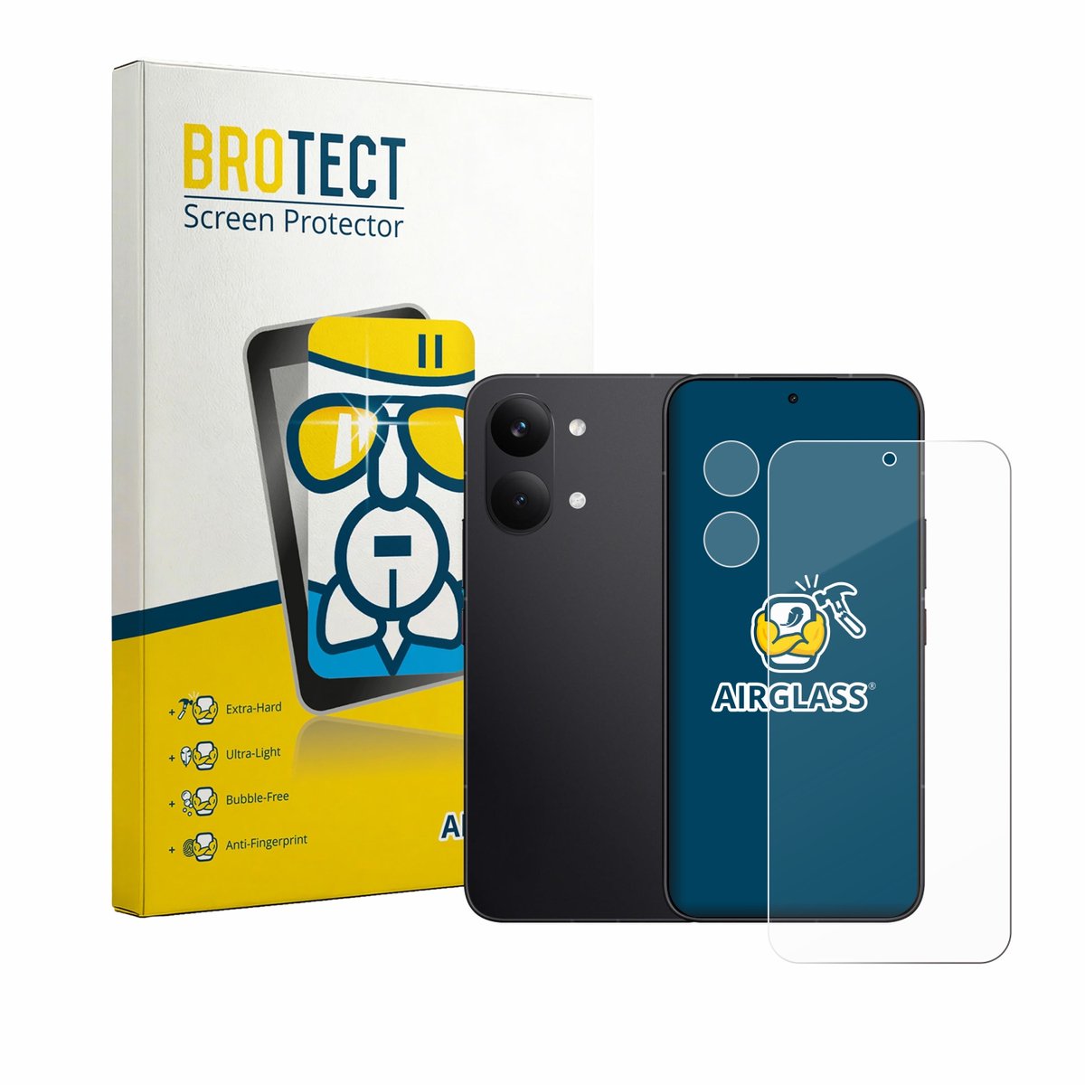 Screenprotector voor Xiaomi Poco X8 Pro Max (Voor+Camera) Beschermglas transparant