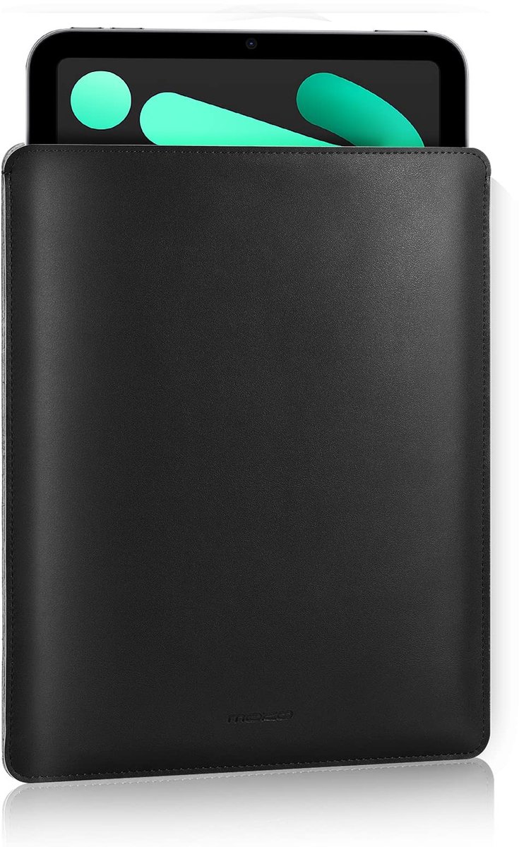 Dailygoody - Tablethoes - 7-8 inch - Ultradun - Zwart - Slank en stijlvol - Geschikt voor iPad Mini en Galaxy Tab - PU-lederen aktetas