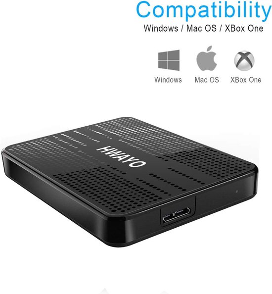 Externe harde schijf - Draagbare opslag - Bestanden opslaan - Plug and Play - 500 GB - Zwart — afbeelding 3