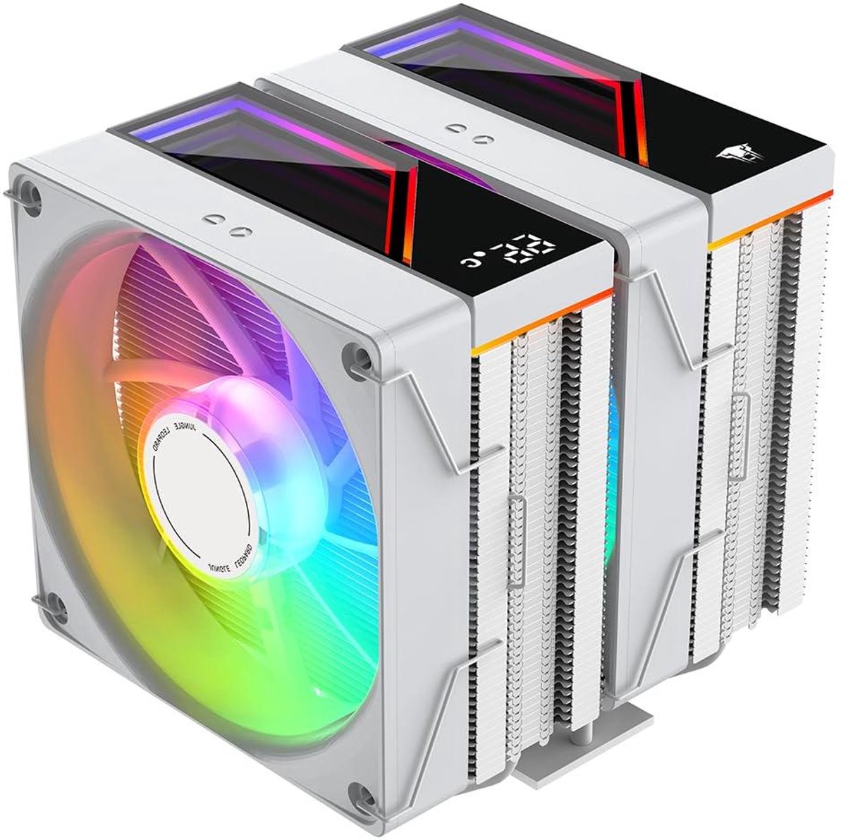CPU Koeler - Processor Koeler - Computer Koelen - Temperatuur Display - 120x120x25 mm - Zwart