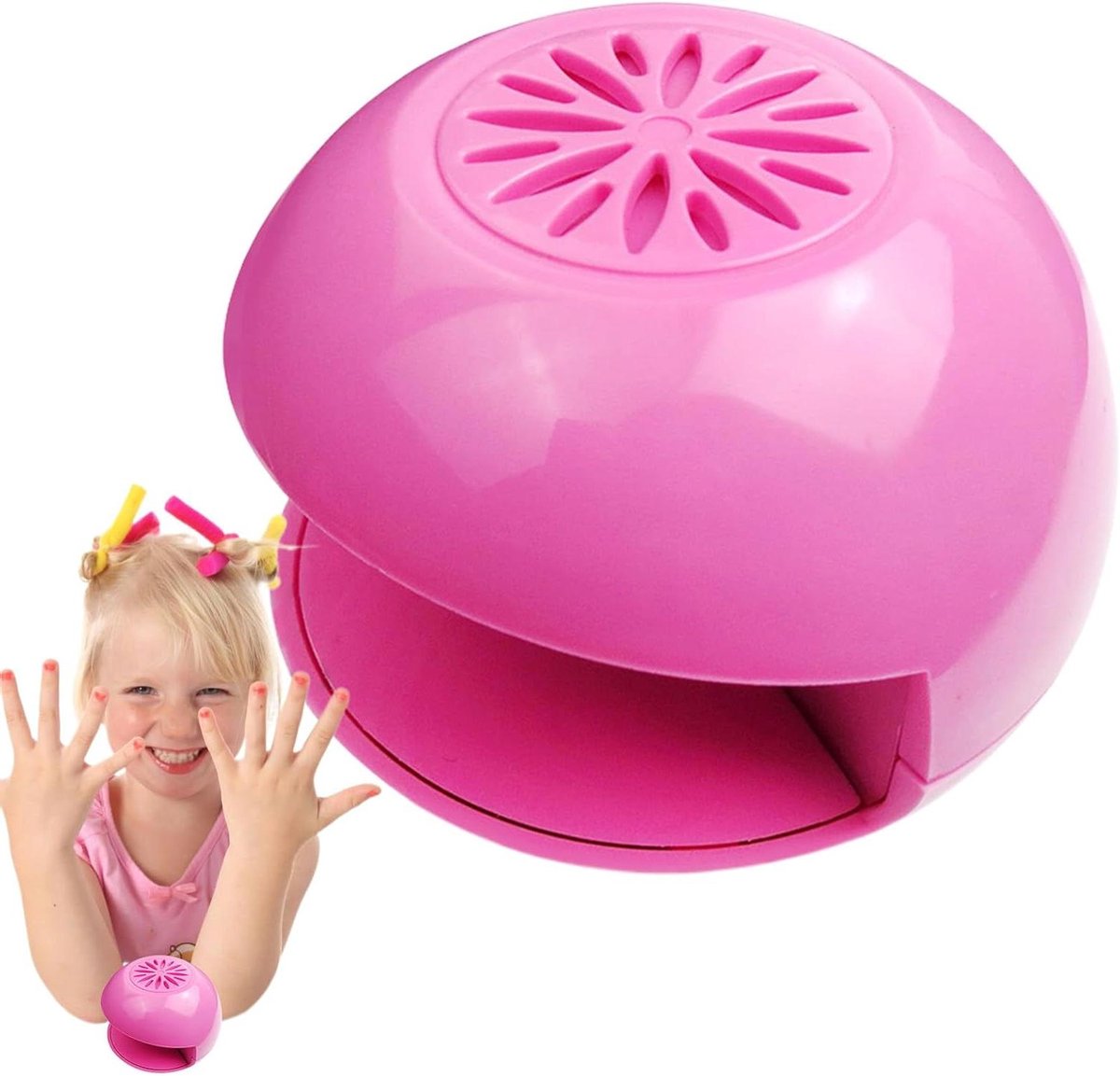 Nagellak Droger - Nageldroger Fan - Nagels Drogen - Sneldrogende Ventilator - 95 x 65 cm - Wit