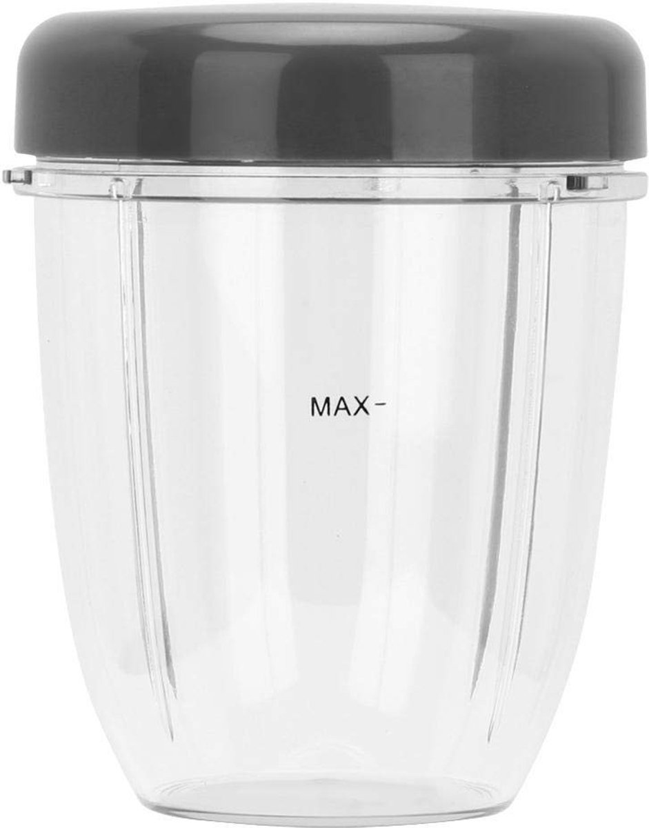 Dailygoody Mixer reserveonderdelen Cup en deksel set Vervangende accessoires Compact formaat Keukenaccessoires Geschikt voor Nutri 900W