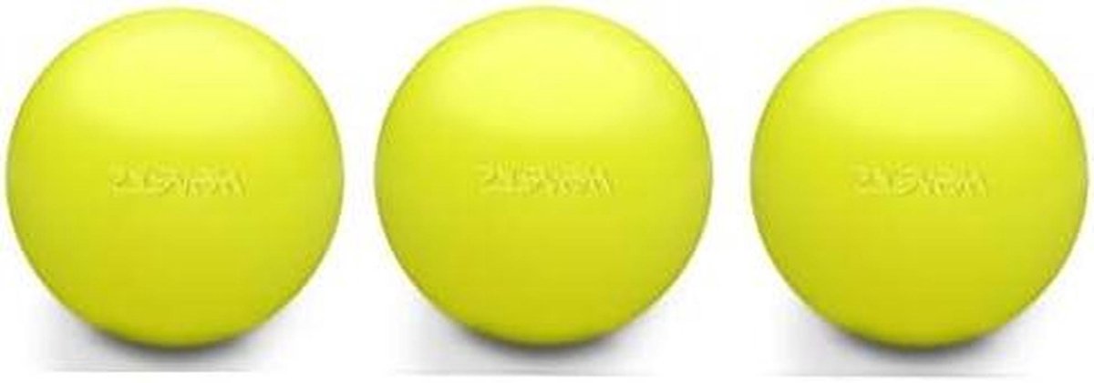 Jongleerballen Set - Russische Ballen - Balans Oefenen - PVC-vrij TPU Materiaal - 62 mm - Geel