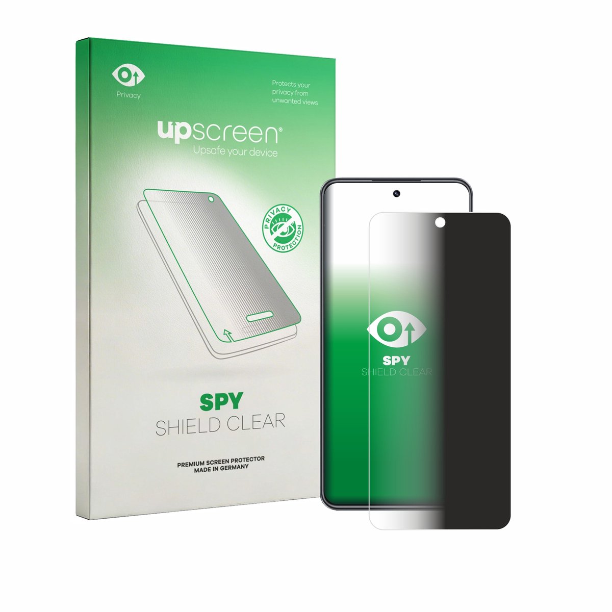 upscreen - privacy screenprotector voor Realme C73 - Folie Beschermfolie Blauwlichtfilter