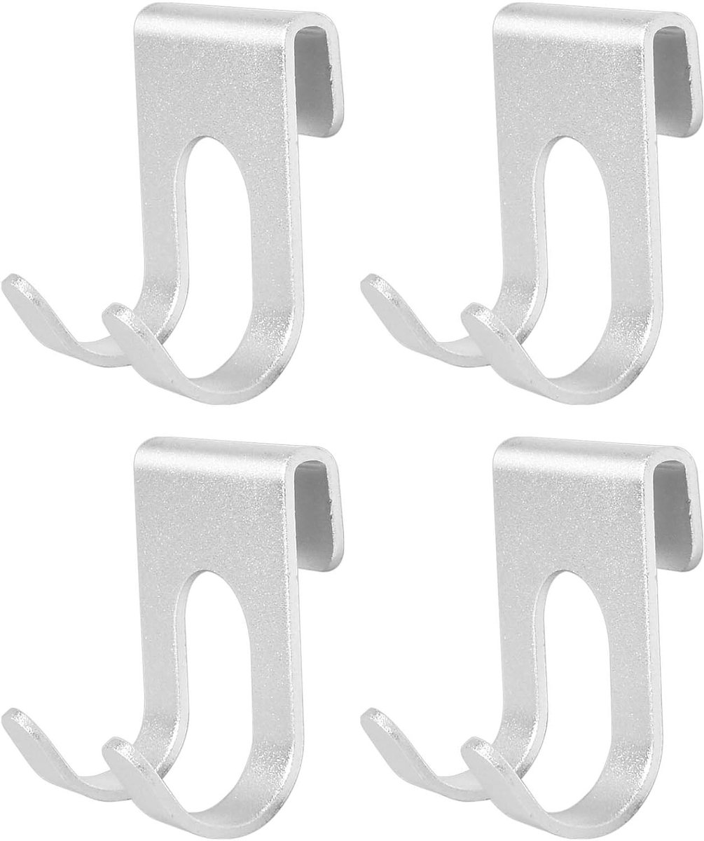 Set van 4 duurzame wandhaken voor badkamer, toilet en keuken - zelfklevende handdoekhaken zonder boren, ideaal voor scheren en organiseren