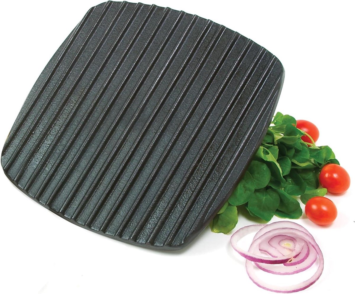 Panini Grill - Sandwichpers Keuken - Broodjes Grillen - Dubbelzijdig Grillen - 55 x 215 cm - Zwart
