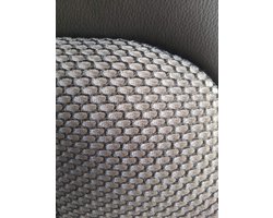 TOPCAR-ATHENS TC715335361589GR Faux Leather Black Bi Grey Black Plastic Two Car Seat Covers