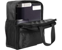 Koffiezetapparaat Tas - Opbergtas Organizer - Reizen Kamperen - Gevoerde Binnenkant - 29.5 x 16 x 32 cm - Zwart