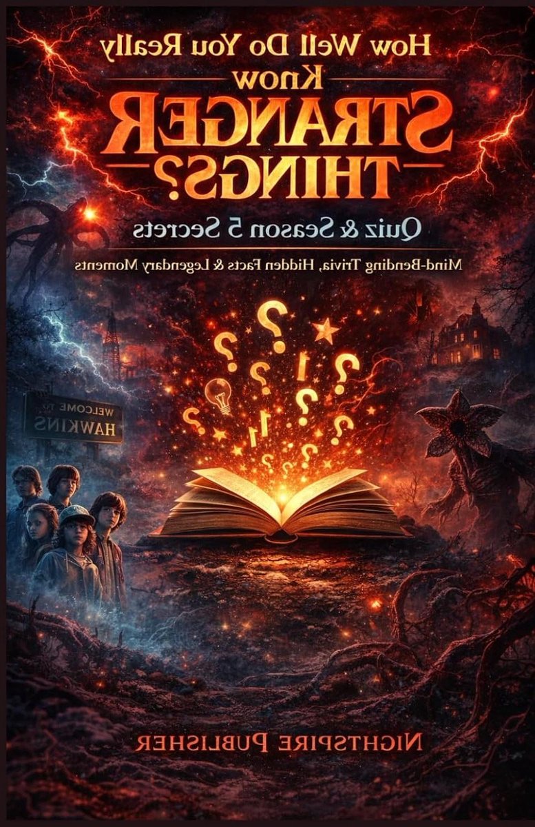 Stranger Things Quiz Boek - Trivia Vragen - Fandom Testen - Seizoen 5 Geheimen - 100 Pagina's - Niet gespecificeerd