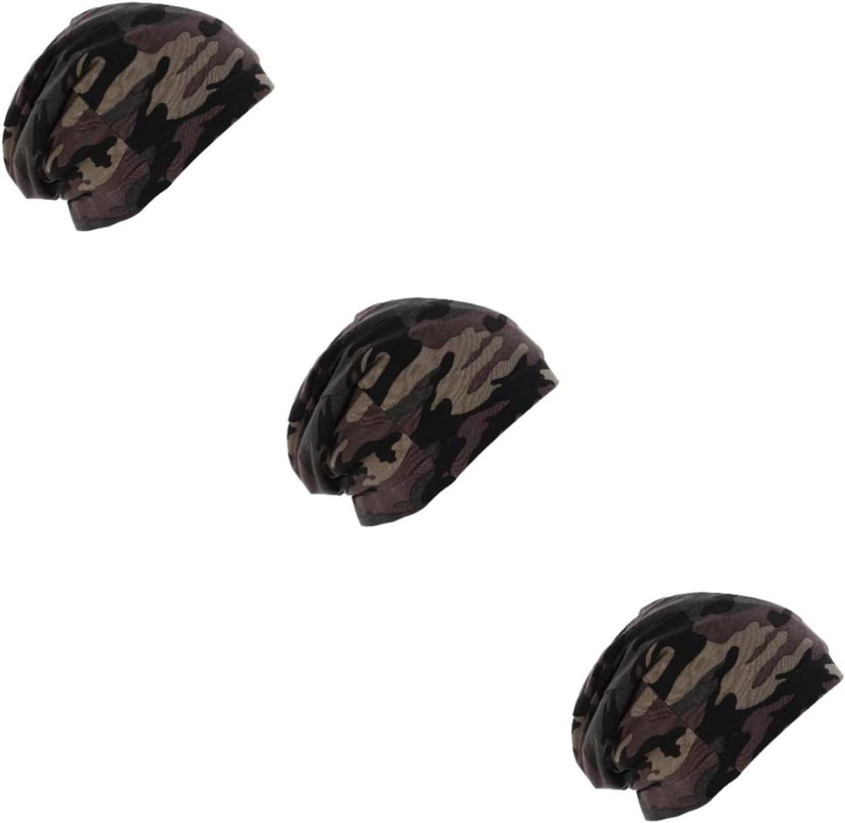 Satijnen Slaapmutsen - Nachtmuts Tulband - Haarverzorging - Zijdezacht Materiaal - 3 Stuks - Meerdere Kleuren