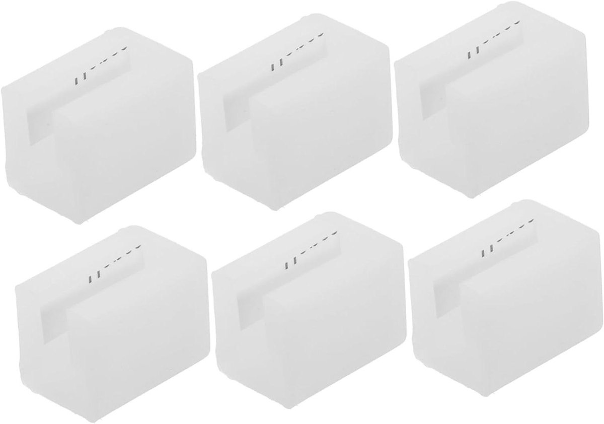 Tafelhoekbeschermers - Veiligheidsrand siliconen - Meubels beschermen - Zacht siliconen materiaal - 6 stuks - Transparant